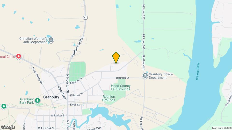 1025 Valley View St Map and Location Details