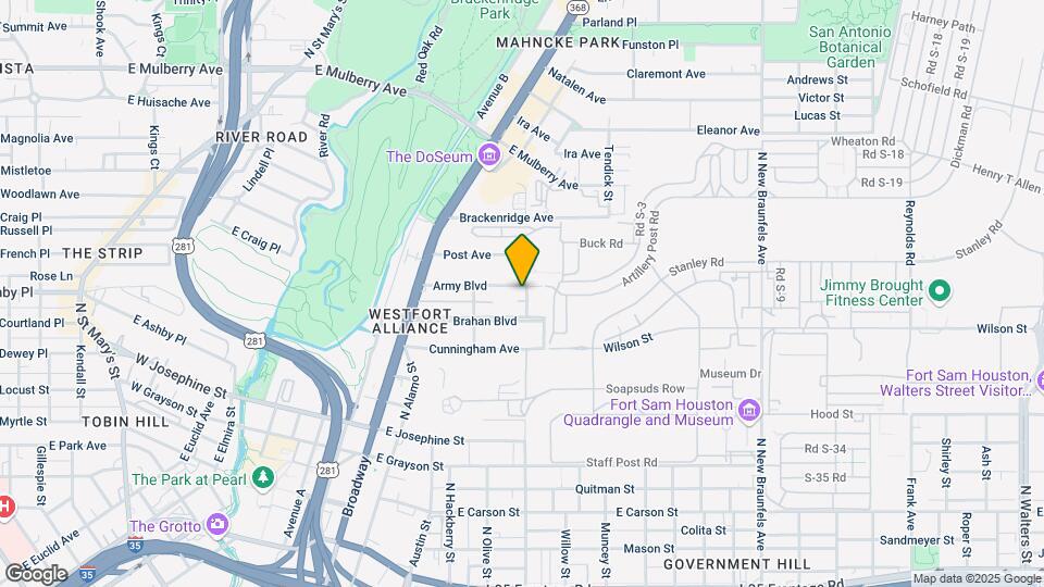 338 Army Blvd Map and Location Details