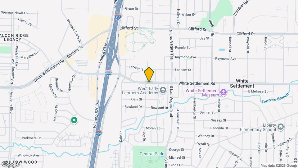 9021 White Settlement Rd Map and Location Details