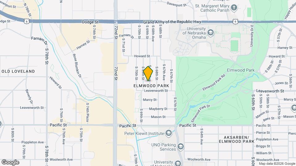 730 S 68th Ave Map and Location Details