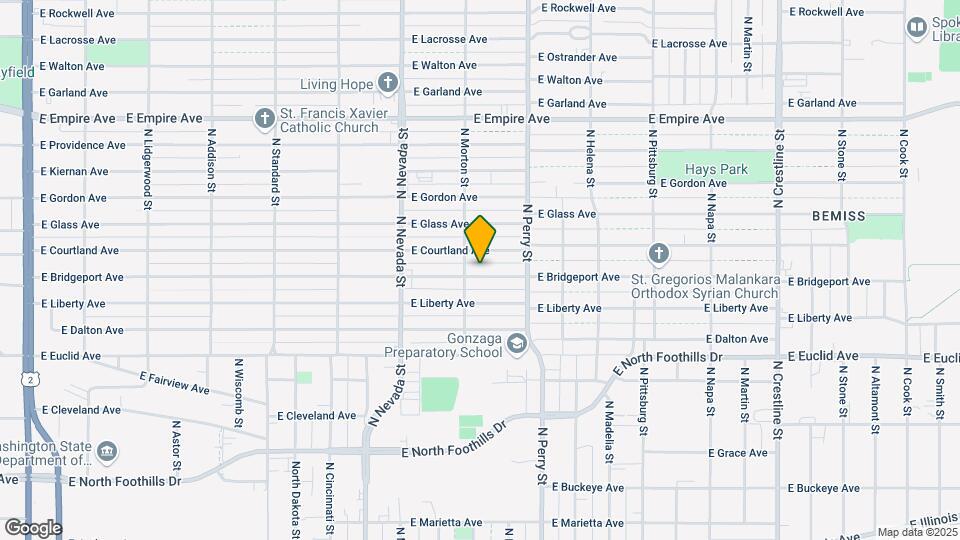 1211 E Bridgeport Ave Map and Location Details