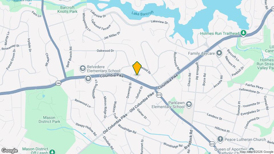 6440 Columbia Pike Map and Location Details