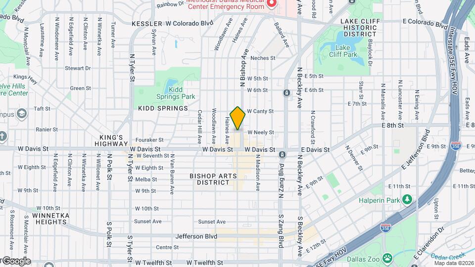 420 W Neely St Map and Location Details