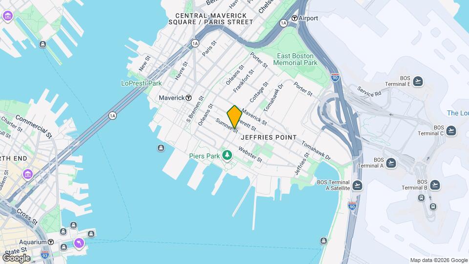 345 Sumner St Map and Location Details