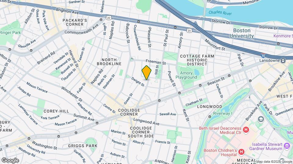 84 Pleasant St-Unit -25 Map and Location Details
