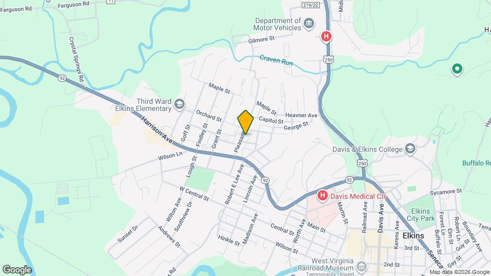 58 Pleasant Ave Map and Location Details