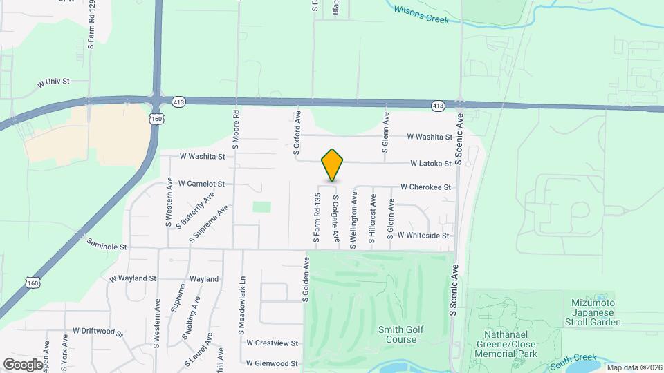 3546 W Cherokee St Map and Location Details