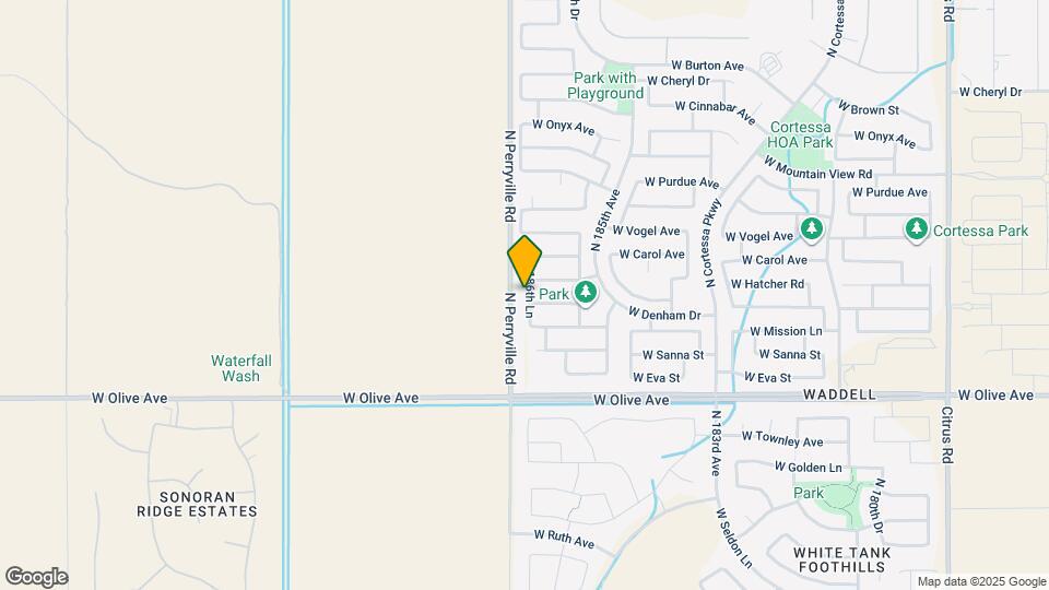 9318 N 186th Ln Mapa y Detalles de la Ubicación