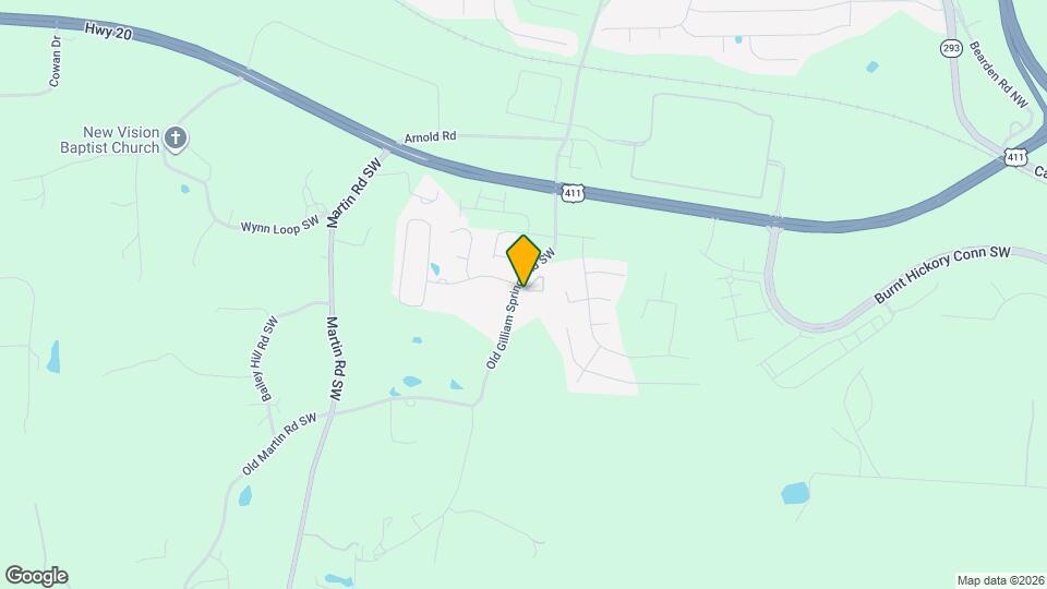 16 Gilliam's Xing SW Map and Location Details