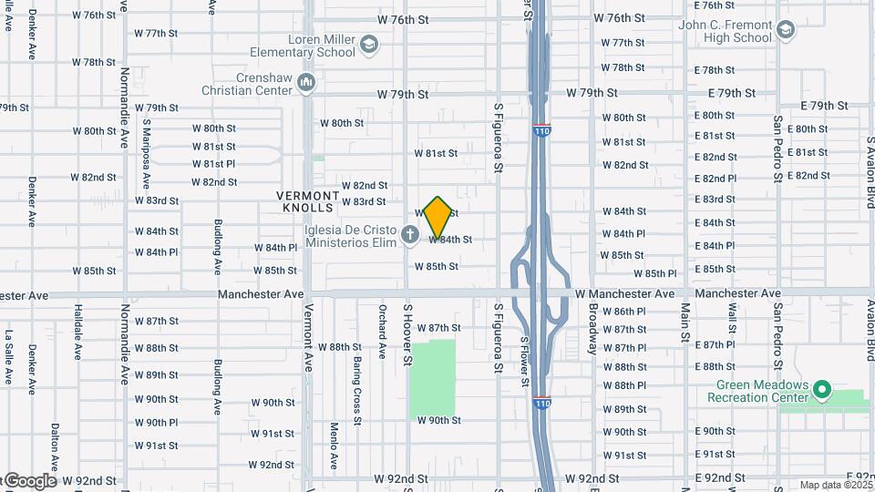 916 W 84th St Map and Location Details