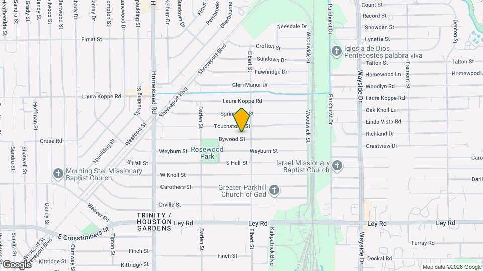 7437 Bywood St Map and Location Details