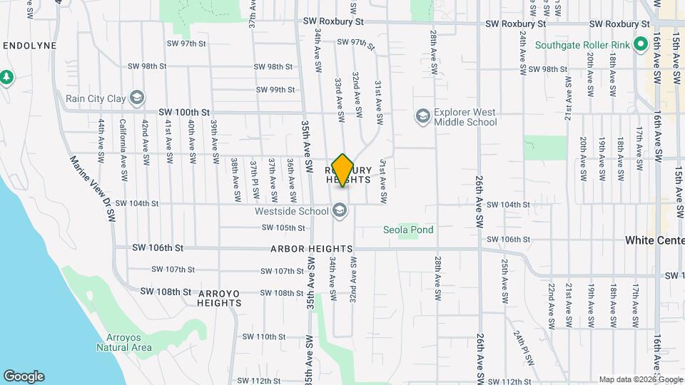 10249 33rd Ave sw, Unit 33rd Ave Map and Location Details