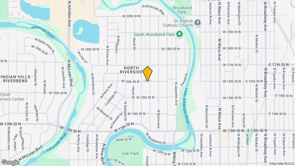 1125 W 16th St N Map and Location Details