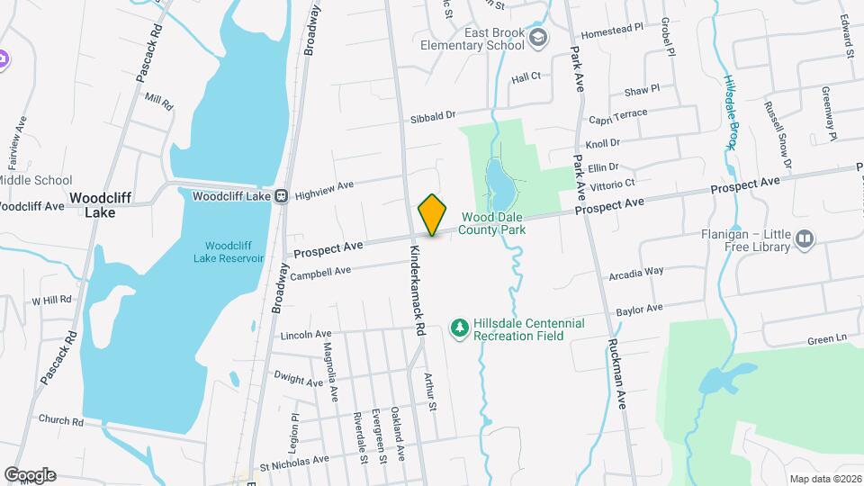 80 Prospect Ave Map and Location Details