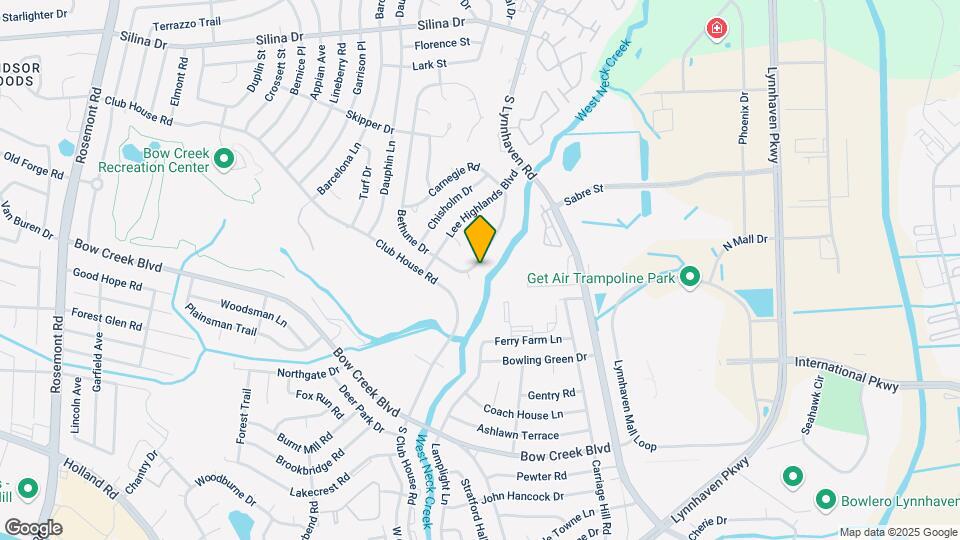621 Bethune Dr Map and Location Details