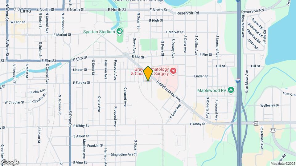 504 1/2 S Shawnee St, Unit S Shawnee St Mapa y Detalles de la Ubicación