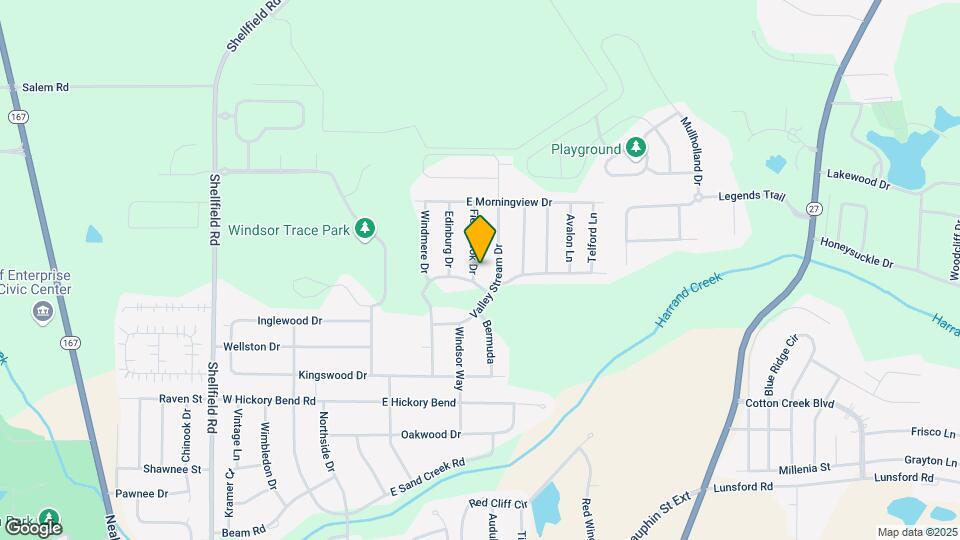 102 Fieldbrook Dr Mapa y Detalles de la Ubicación