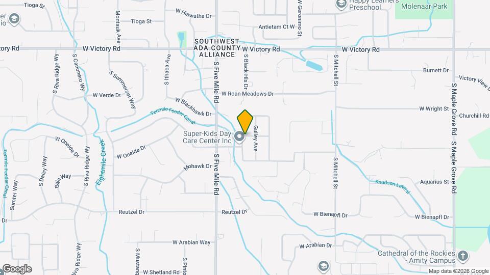 10383 Creek Hollow St Map and Location Details