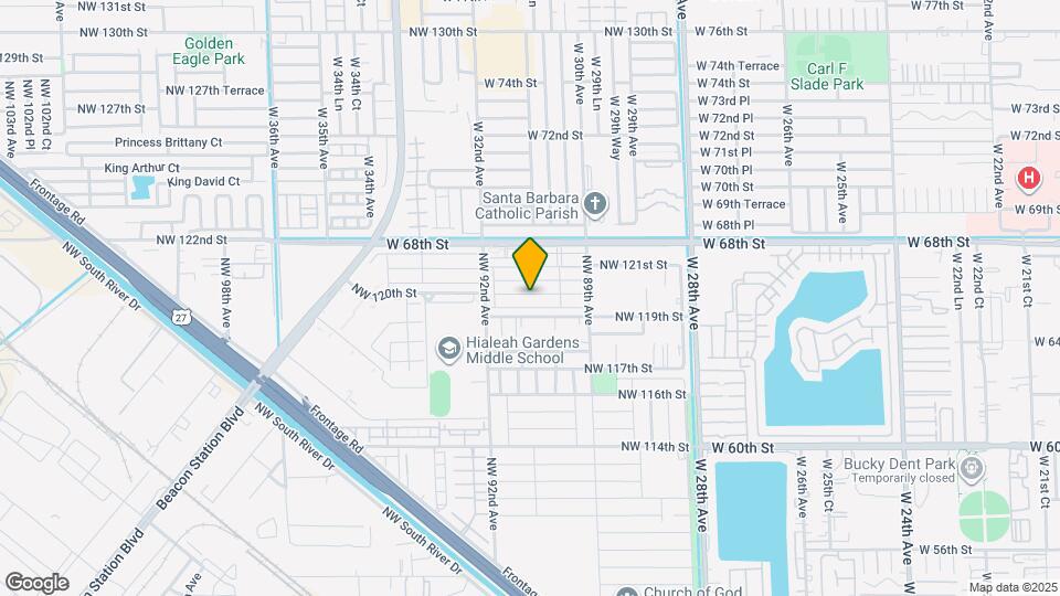 9104 NW 120th St Map and Location Details