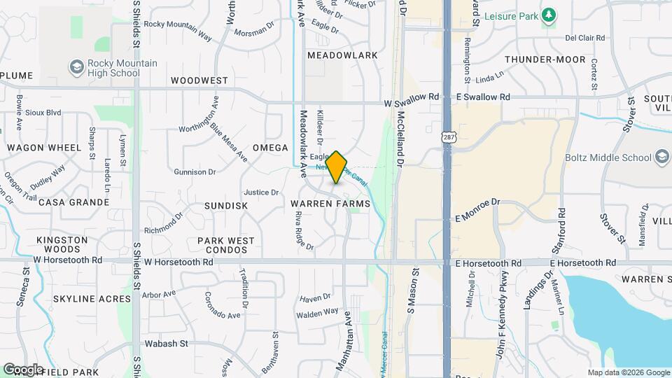 3326 Warren Farm Dr Map and Location Details