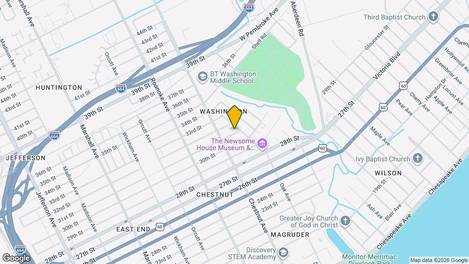 1227 31st St Map and Location Details