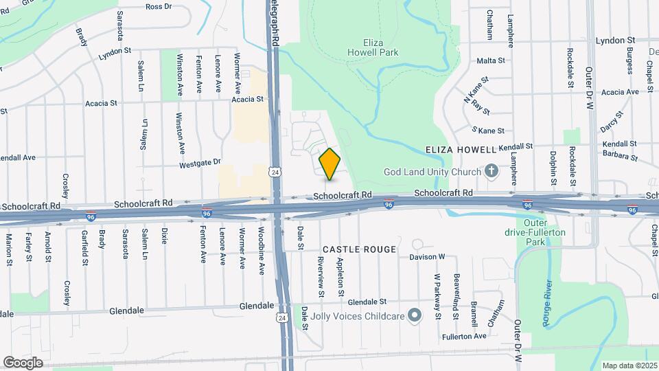 14030 Riverview St Map and Location Details