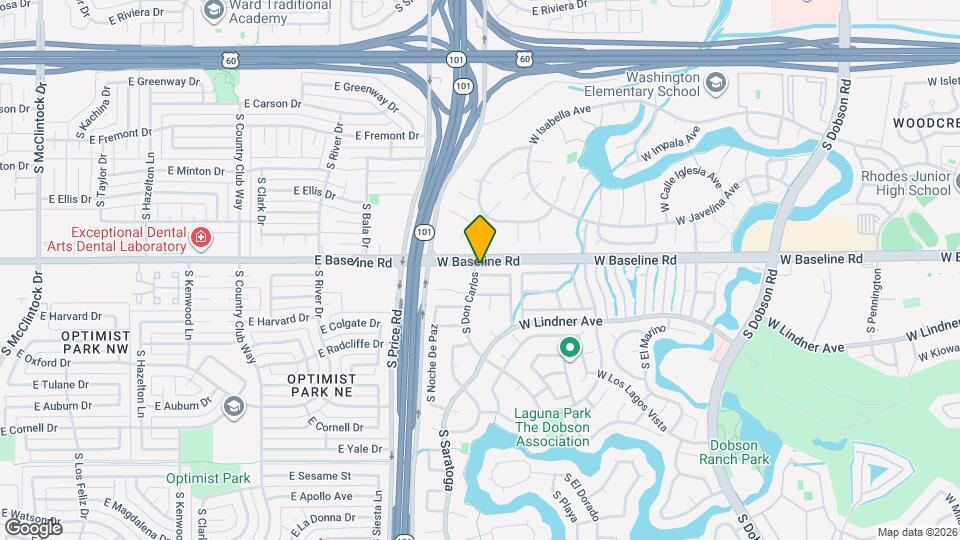 2618 W Knowles Ave Map and Location Details