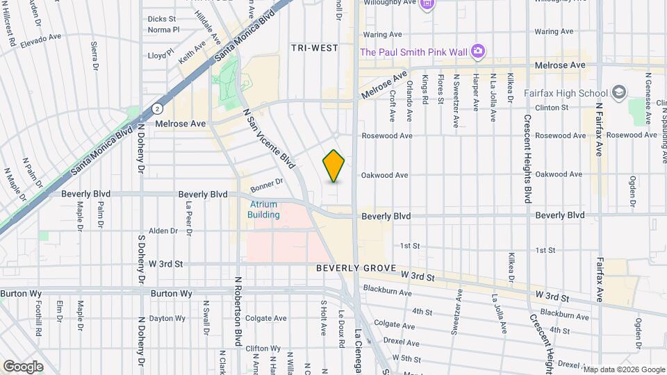 329 Westbourne Dr Map and Location Details