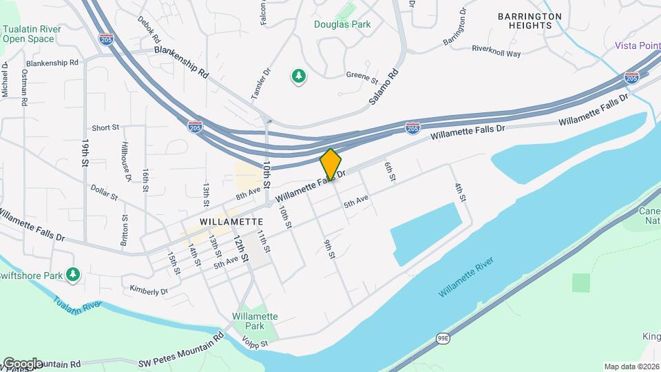 2289 Willamette Falls Dr Mapa y Detalles de la Ubicación