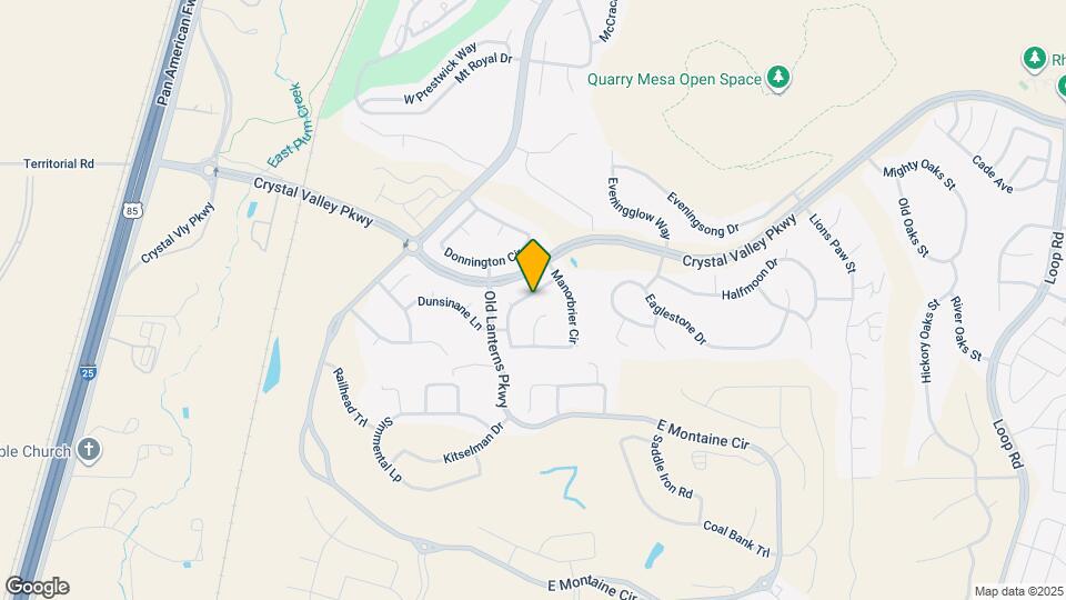 4353 Manorbrier Cir Map and Location Details