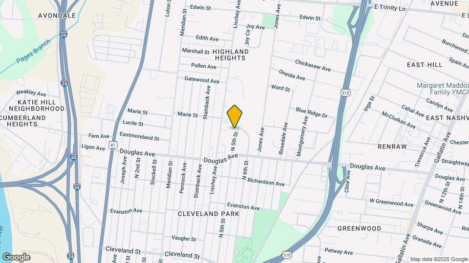 1320 N 5th St Mapa y Detalles de la Ubicación