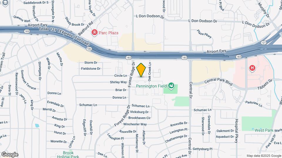1700 Timber Glen Dr Map and Location Details