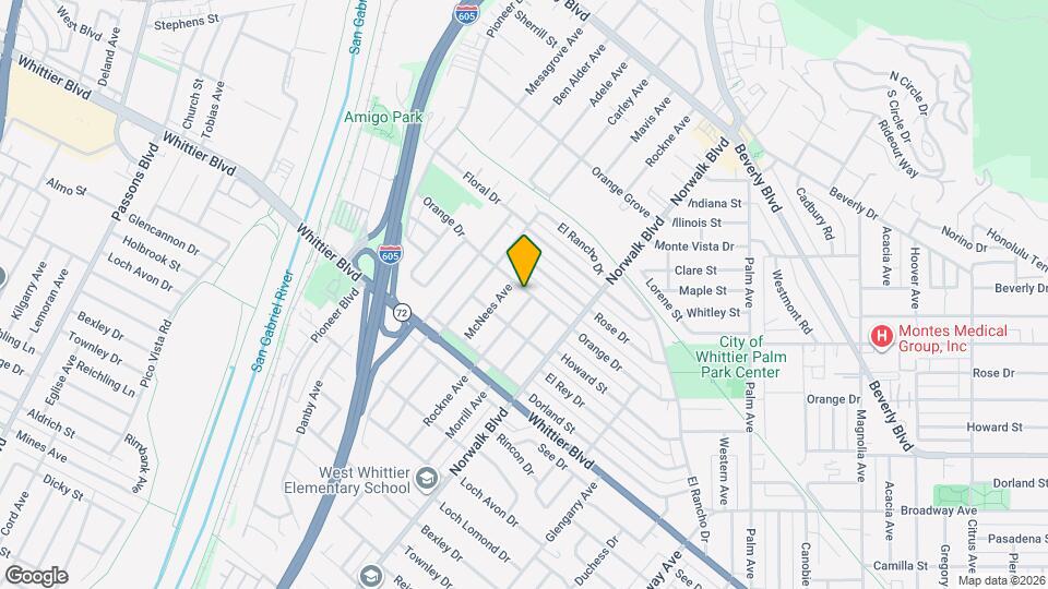 5801 Rockne Ave Map and Location Details