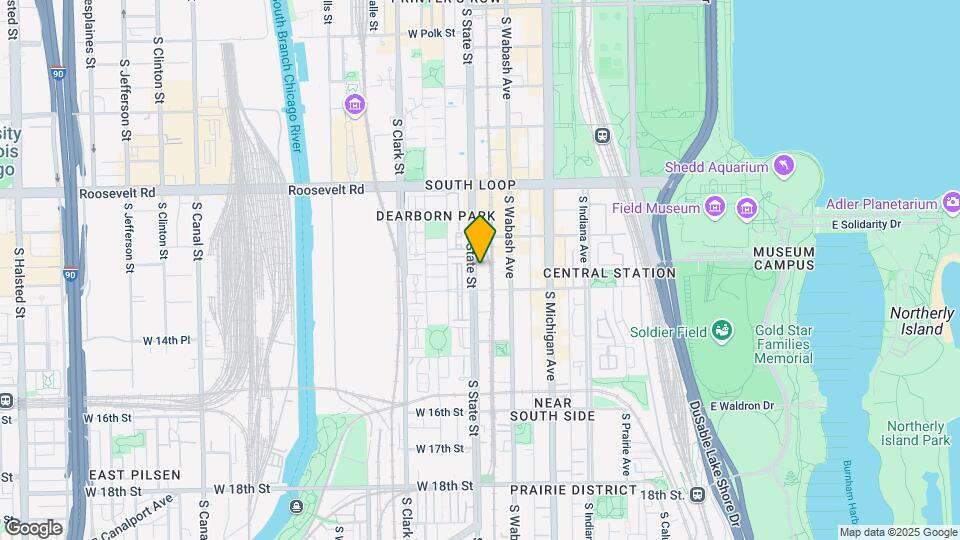 1401 S State St, Unit FL22-ID770 Map and Location Details