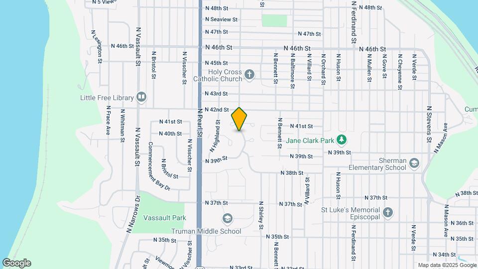 4020 N Winnifred St Map and Location Details