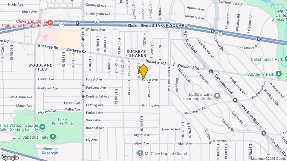 12614 Forest Ave Map and Location Details