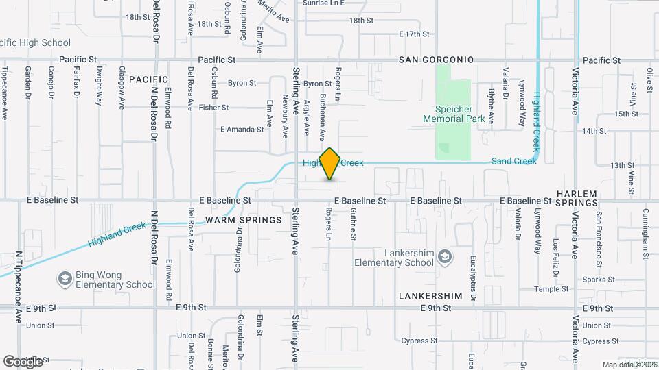 25795 Walker St Map and Location Details