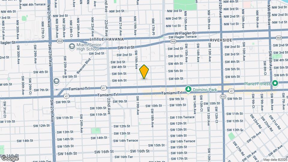 1870 SW 6th St Map and Location Details