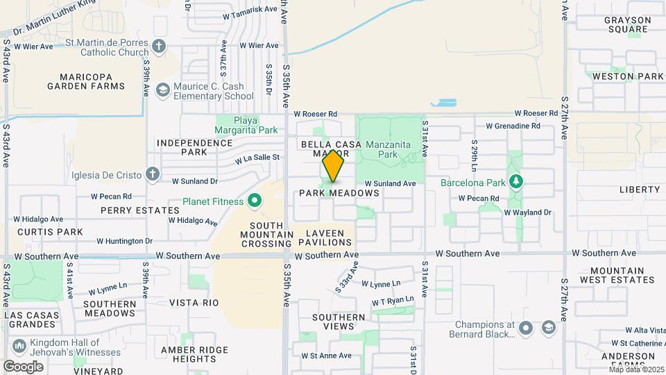 3338 W Fraktur Rd Mapa y Detalles de la Ubicación