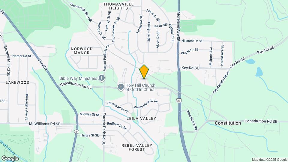 1065 Thomasville Estate Way Map and Location Details