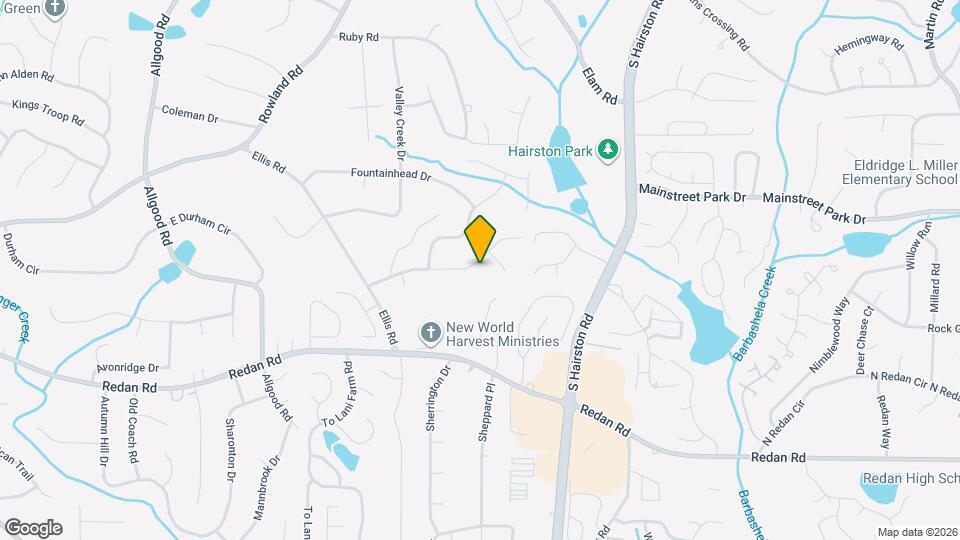 4643 S Hope Springs Rd Map and Location Details