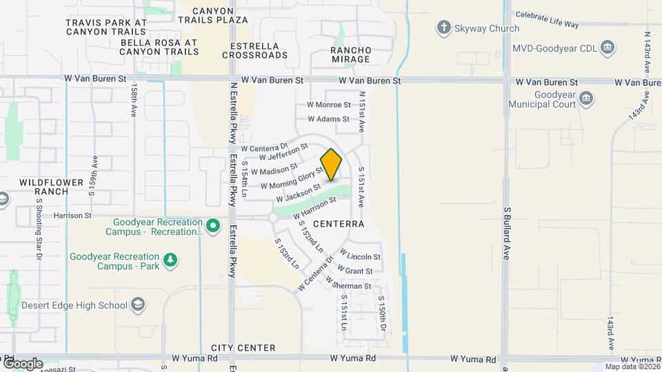 15227 W Jackson St Map and Location Details