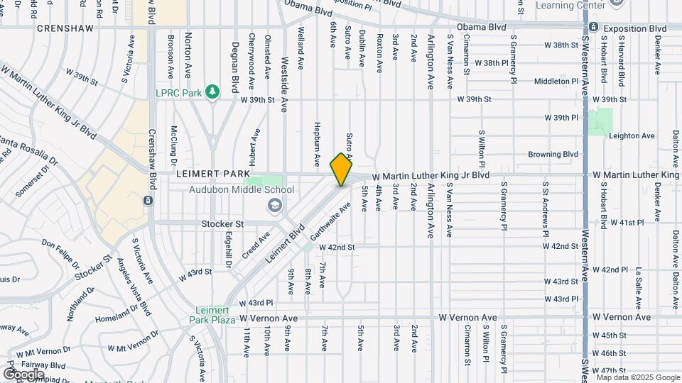 4082 Leimert Blvd Map and Location Details
