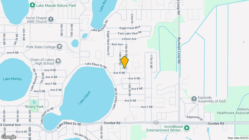 853 15th St NE Map and Location Details