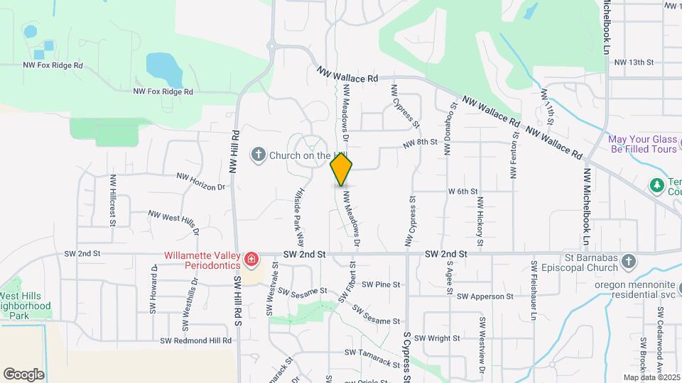 641 NW Meadows Dr Mapa y Detalles de la Ubicación