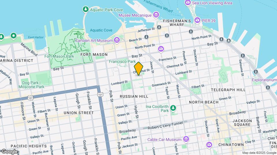 1028 Lombard St Map and Location Details