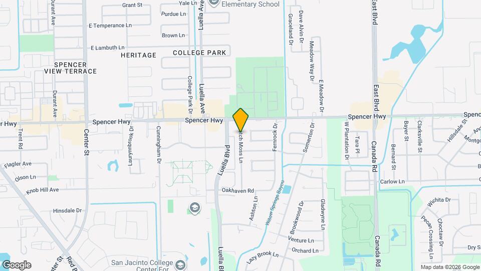 3128 Scotch Moss Ln Map and Location Details