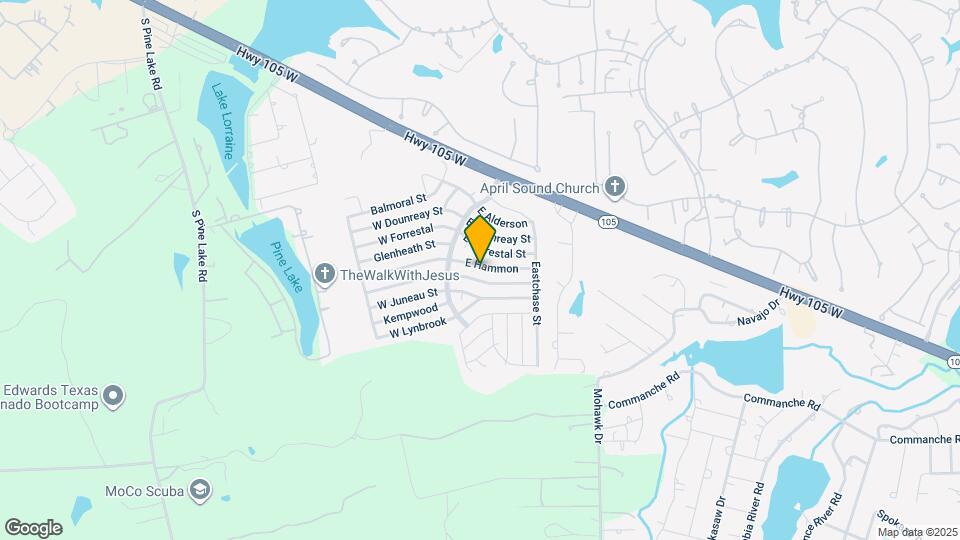 16697 E Hammon Map and Location Details