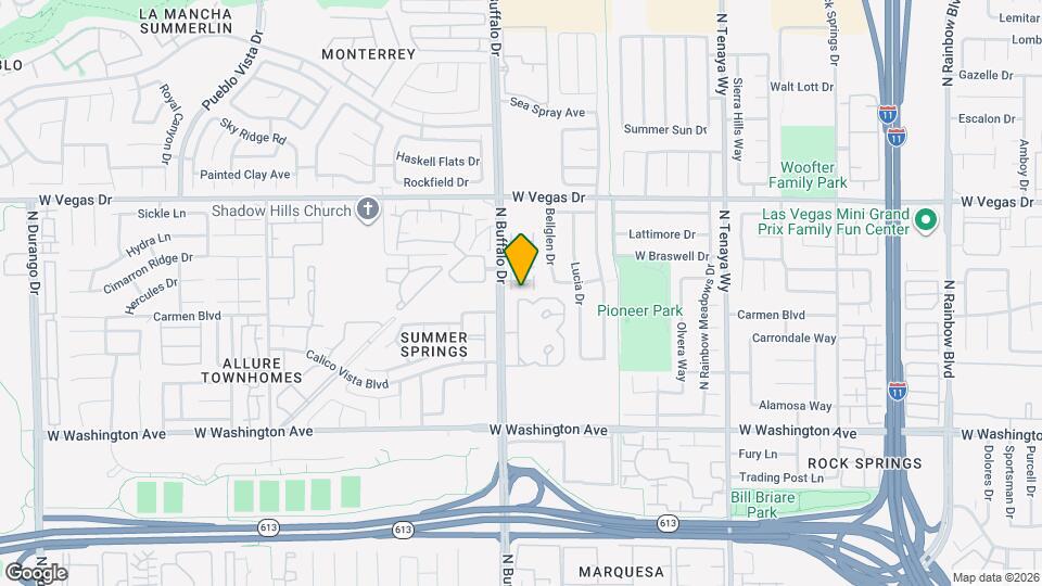 1401 Sycamore Spring Ct Map and Location Details