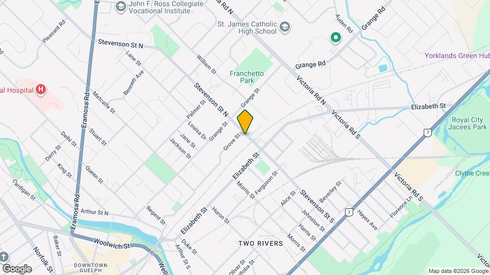 14 Stevenson St N Map and Location Details